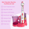 Brusheez Kids Electric Toothbrush Set - Safe & Effective for Ages 3+