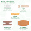 CURAD Assorted Bandages Bulk Variety Pack 320 Count 5 Styles Including