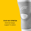 FUTURO Comfort Knee with Stabilizers, Medium