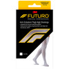 FUTURO Anti-Embolism Thigh Length Stockings, Medium Regular, White. Moderate (18