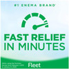 Fleet Laxative Saline Enema for Constipation | 4.5 fl oz | Pack of 6