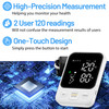 Blood Pressure Monitor Upper Arm Machine Accurate Adjustable BP Cuff Kit Led