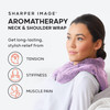 Sharper Image Heated Neck & Shoulder Wrap