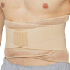 NeoTech Care Adjustable Compression Wide Back Brace Lumbar Support Belt (Beige