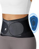 0.5mm Ultra Thin Back Brace with 3D Lumbar Pad, Seamless Yoga Fabric