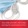 Sunbeam XL Heating Pad for Back Neck and Shoulder Pain Relief with Sponge