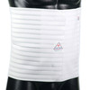 ITA-MED 12" Abdominal Binder for Men, Adjustable & Breathable Post Surgery