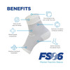 OrthoSleeve FS6 Compression Foot Sleeves for Women & Men, Helps Plantar
