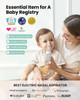 GROWNSY Nasal Aspirator for Baby, Electric Baby Nose Sucker with Larger Suction
