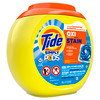 Tide Simply Pods + Oxi Laundry Detergent Soap Pods, Refreshing Breeze, 55 Count