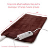 Sunbeam XL Back Neck and Shoulder Heat Therapy 12 x 24 with Auto Shut Off 6