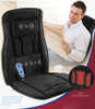 Conair Heat Massaging Seat Cushion for Home/Office, Upper and Lower Back Massage