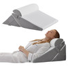 Bedluxe Wedge Pillow Headboard, 3PCS Orthopedic Bed Wedge Pillows Set for After