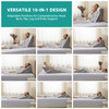 Bedluxe Wedge Pillow Headboard, 3PCS Orthopedic Bed Wedge Pillows Set for After