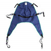 Drive Medical Divided Leg Patient Lift Sling with Headrest, Blue, Medium (Pack