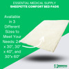Essential Medical Supply Sheepette Synthetic Lambskin Bed and Furniture Pad