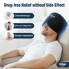 Hilph Migraine Relief Cap, Upgraded Odorless Headache Ice Cap with Top Coverage