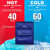 Medvice Reusable Hot & Cold Gel Ice Pack for Injuries