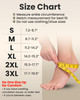 KEMFORD Ankle Compression Sleeve - 1-Pair, Plantar Fasciitis Braces