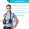 TANDCF Triangle Dislocated Arm Sling Shoulder Immobilizer Rotator Cuff Wrist