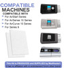 140 PCS Medihealer CPAP Filters(Six-Year-Supply)