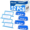 Medihealer Filters 52 Packs Compatible with Dreamstation:4 Assembled Filters+22