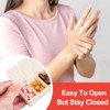 3Pack Weekly Pill Organizer,Extra Large 7 Days Cute Pill Cases Travel Daily Pill