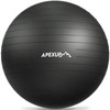 APEXUP Yoga Ball Exercise Ball Anti Slip Heavy Duty for Fitness, Balance & Core