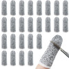 Honoson 60 Pieces Cut Resistant Finger Cots Gel Finger Guards Protectors