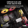 CORSAIR iCUE Link Titan 360 RX RGB Liquid CPU Cooler - 360mm AIO