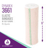 Dynarex Elastic Bandages with Self-Closure, Outstanding Compression and Stretch