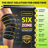 Knee Brace for Meniscus Tear 2 Pack, Knee Compression Sleeve for Men and Women