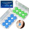 Silicone Ear Plugs for Sleeping Swimming,Reusable Moldable Noise Cancelling