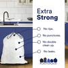 Plasticplace Custom Fit Trash Bags Compatible with Simplehuman Code J 50 Count