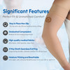 NURCOM Medical Compression Arm Sleeve for Men Women, 2 Pack, No Silicone