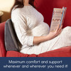 Hiccapop Pregnancy Pillow Wedge for Belly Support