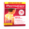 ThermaCare Heat Wraps for Neck & Shoulder Pain Relief, Portable Adhesive Heating