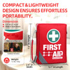 General Medi First Aid Kit - Small Compact First Aid Kit Bag(175 Piece)