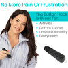 Vive Button Hook with Zipper Pull - Dressing Helper Assist Tool for Arthritis