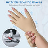 NURCOM Compression Arthritis Gloves Support for Women & Men, Relieve Pain &