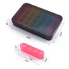 Greencycle Weekly Pill Organizer, 7 Day / 4 Times A Day Large Pill Cases