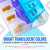 Weekly Pill Organizer - 7 Day AM/PM Twice a Day