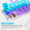 Weekly Pill Organizer - 7 Day AM/PM Twice a Day