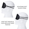 Mudder 12 Pack Sleep Mask Blindfold Eye Masks with Nose Pad and Elastic Straps