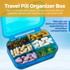 Vitamin Organizer - Travel Pill Organizer Box &