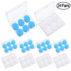 24 Pairs Soft Silicone Ear Plugs Putty Ear Plugs for Sleeping Swimming earplugs