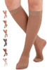 ABSOLUTE SUPPORT Sheer Compression Socks for Women 15-20 mmHg