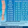 ABSOLUTE SUPPORT Made in USA Sheer Compression Socks for Women 15-20 mmHg