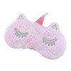 Cute Animal Sleeping Sleep Mask Soft Plush Blindfold Cute Rabbit Panda Koala Eye