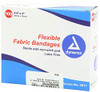 Dynarex Fabric Adhesive Bandages - Sterile & Flexible Fabric Bandages for Wounds - Non-Stick Pads - Individually-Wrapped First Aid Supplies - No Late